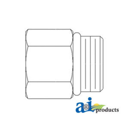 A & I Products Straight Solid Female NPT X Male ORB Adapter, 2 pack 3.75" x4" x2" A-43A20